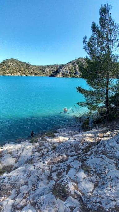 House Of Magic Lake Greoux-les-Bains Bagian luar foto