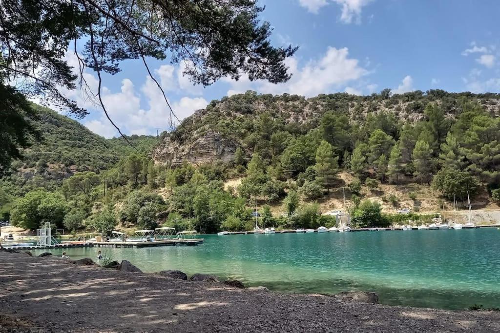 House Of Magic Lake Greoux-les-Bains Bagian luar foto