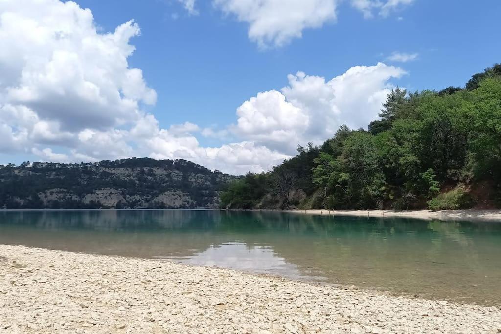 House Of Magic Lake Greoux-les-Bains Bagian luar foto